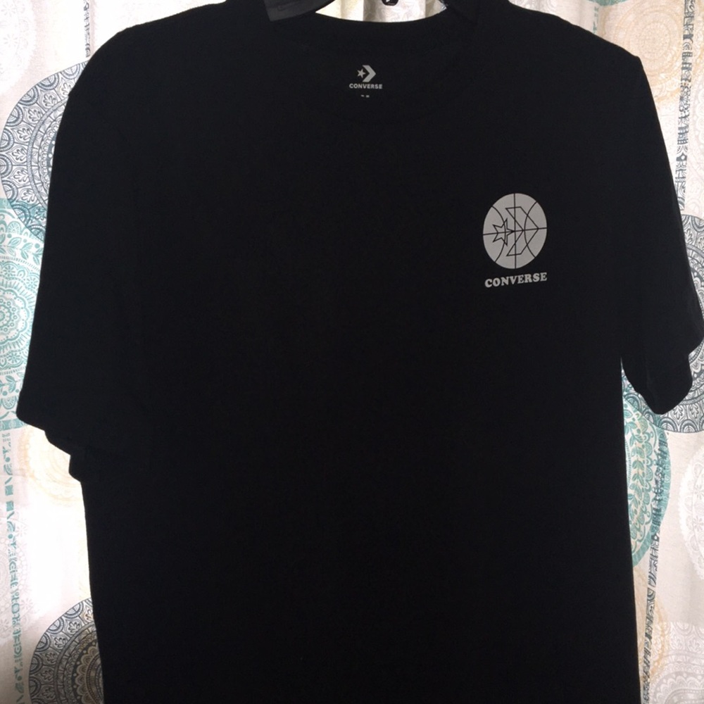Converse black t-shirt